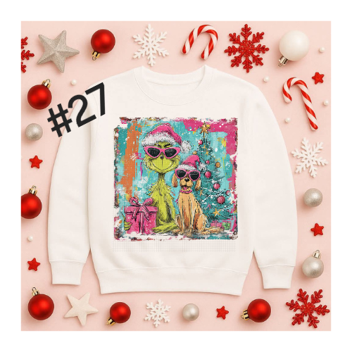 Holiday Custom Tshirts/Sweatshirt